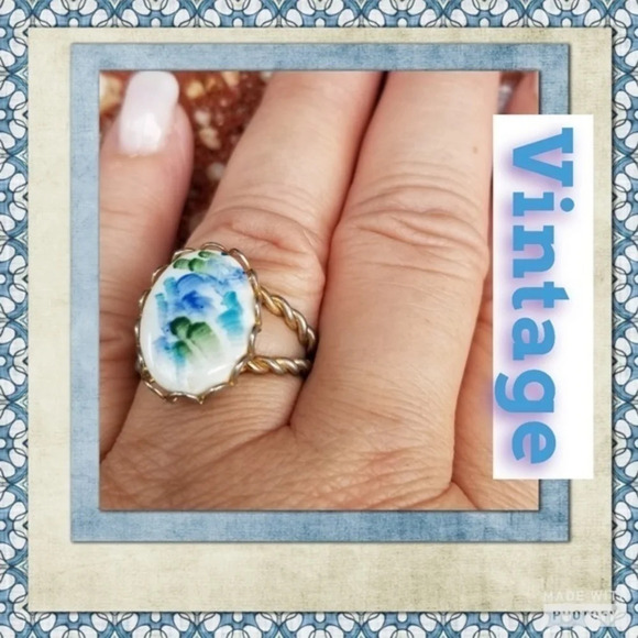 Vintage China ring‎ - Picture 1 of 6